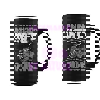 Cool Lacemaker Knotty By Nature For Tatting Lacemaking Hobby Coffee Mug | Mazezy