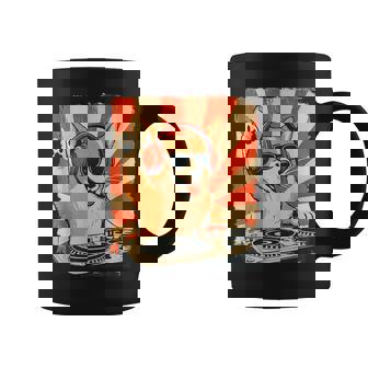 Corgi Dj House Music Retro Dog Lover Tasse - Cadeauxyz