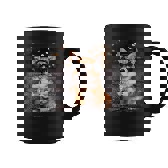 Corgi Drinking Iced Coffee Lover Humor Meme Coffee Mug | Seseable FR