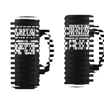 Corrections Officer Prison Guard Uniform Costume Coffee Mug - Thegiftio
