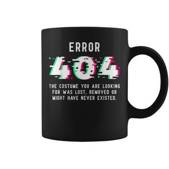 Costume Error 404 Lustiger Informatik-Programmierer Tassen - Geschenkecke
