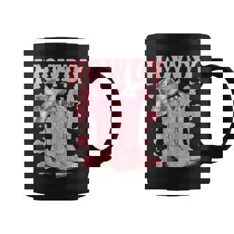 Country Girls Rodeo Woman Pink Cowgirl Howdy Coffee Mug | Mazezy