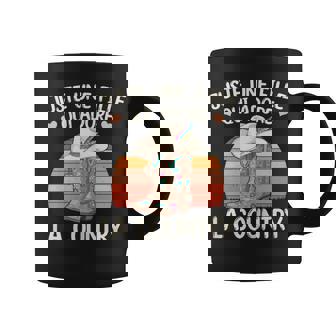 Country Une Fille Qui Adore La Danse Country Tasse - Cadeauxyz