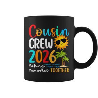 Cousin Crew 2026 Summer Vacation Beach Family Trips Matching Coffee Mug - Thegiftio