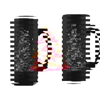Cowboy Hat Christmas Tree Western Holiday Coffee Mug | Mazezy
