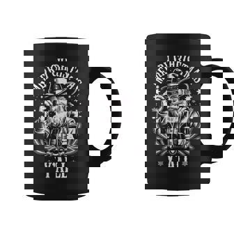 Cowboy Santa Claus Merry Christmas Y'all Western Country Coffee Mug - Thegiftio