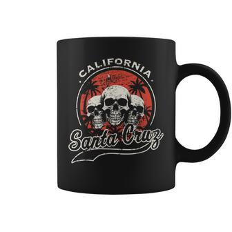 Crâne Deanta Cruz Beach En Californie Tasse - Cadeauxyz