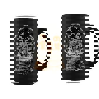 Creepy Gingerbread Cookies Goth Winter Gothic Christmas Snow Coffee Mug - Thegiftio