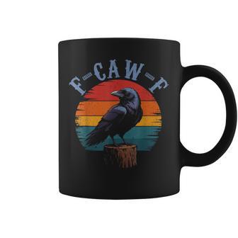 Crow F-Caw-F Pleine Lune Gothiqueorcière Humour Adulte Homme Tasse - Cadeauxyz