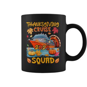 Cruise Squad 2025 Thanksgiving Autumn Cruise Ship As Turkey Coffee Mug - Thegiftio