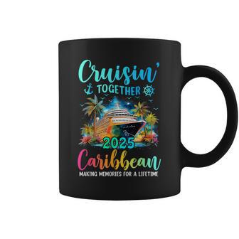 Cruisin' Together Caribbean 2025 Family Cruise Vacation Coffee Mug | Seseable UK