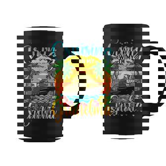 Cruising With My Grandma Grandmother Cruise Vacation Coffee Mug | Seseable UK