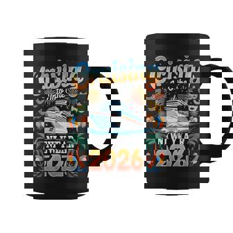 Cruising Into The New Year 2026 Cruise Vacation Party Coffee Mug | Mazezy