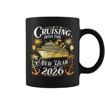 Cruising Into The New Year 2026 Happy New Year Family Cruise Coffee Mug - Thegiftio
