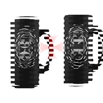 Cruz De Las Cruzadas De La Historia Medieval De Los Estados Taza de café - Regaloses