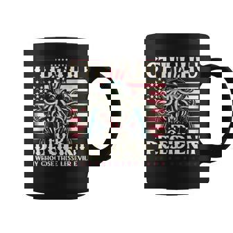 Cthulhu For President Why Choose The Lesser Evil Coffee Mug - Monsterry