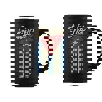 Cuban Roots Bandera De Cuba Hispanic Heritage Month Cuba Coffee Mug | Mazezy