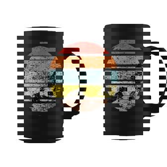 Curling Player Retro Vintage Curler Sliding The Stone Tank Top Coffee Mug | Mazezy