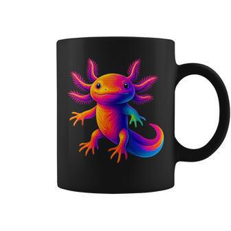 Cute Axolotl Anime Colorful Boy Girls Coffee Mug - Thegiftio UK