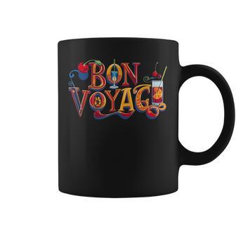 Cute Bon Voyage Cruise Vacation Present Coffee Mug - Monsterry