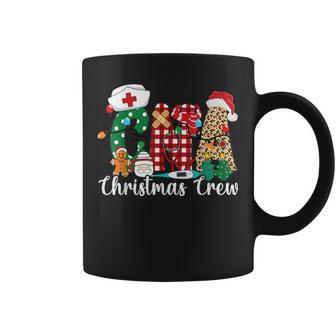 Cute Cna Christmas Crew Santa Gingerbread Nursing Squad Coffee Mug - Thegiftio UK