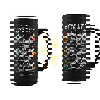 Cute Coffee Cats Kawaii Pun Cat Lover Barista Coffee Mug | Seseable CA