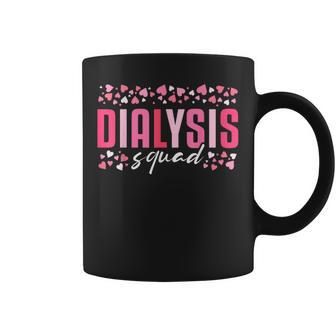 Cute Dialysis Squad Dialysis Nurse Technician Heart Coffee Mug - Thegiftio UK