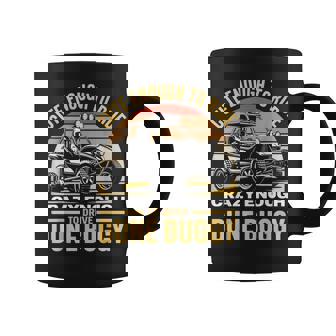 Cute Enough To Ride Rail Racing Offroad Car Dune Buggy Coffee Mug | Mazezy