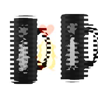 Cute Guinea Pig Heart For Animal Lovers Graphic Print Coffee Mug - Monsterry