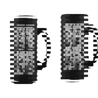 Cute Horses With Sunglasses Hipster Photo Booth Memes Coffee Mug - Monsterry