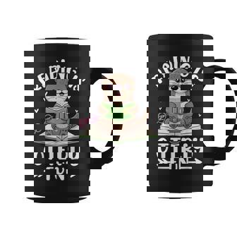 Cute Otter Reading Book Lover Sea Otters Animal Lover Coffee Mug - Thegiftio