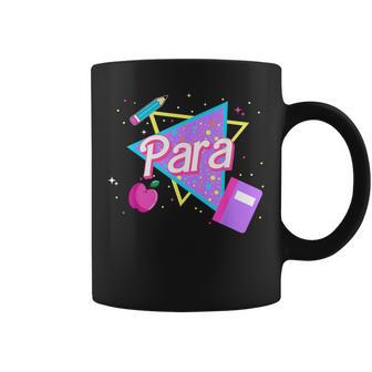 Cute Paraprofessional 80'S 90'S Style Retro Old School Coffee Mug - Thegiftio UK
