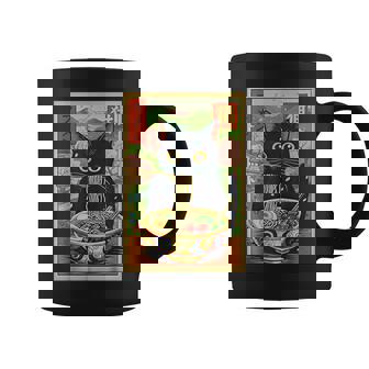 Cute Ramen Cat Nature Flowers Noodle Anime Coffee Mug | Mazezy