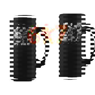 Dabbing Gingerbread Man 67 Meme Candy Christmas Sweets Boys Coffee Mug | Mazezy