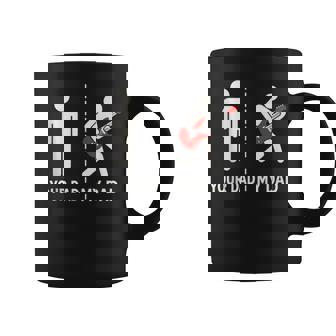 Your Dad My Dad Bass Guitar Tank Top Coffee Mug | Mazezy