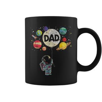 Dad Of The Birthday Boys Space Astronaut Family Party Daddy Coffee Mug - Thegiftio UK