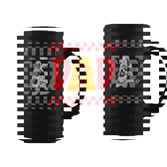 Dad Birthday Pizza 1St Birthday Pizza Family Matching Dada Coffee Mug | Seseable UK
