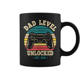 Dad Level Unlocked 2026 First Time Soon To Be Gamer Daddy Coffee Mug - Thegiftio UK