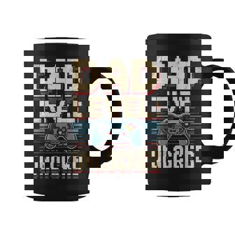 Dad Level Unlocked Gamer Father’S Day Vintage For Men Coffee Mug - Monsterry