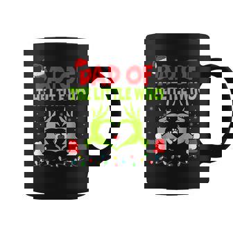 Dad Of The Little Who Christmas Pregnancy Announcement Coffee Mug | Mazezy