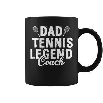 Dad Tennis Legend Coach Divertente Tennis Coach Papà Tazze - Novitaregali