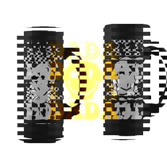 Dada One Happy Dude 1St Smile Face Birthday Family Matching Coffee Mug | Seseable CA