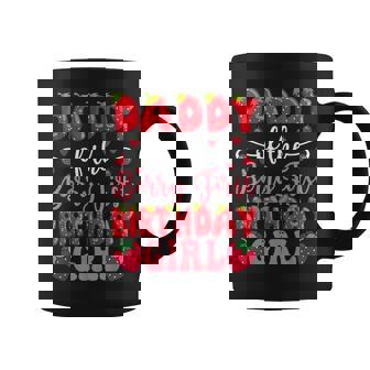 Daddy Of The Berry First Birthday Girl Strawberry Lover Coffee Mug - Monsterry