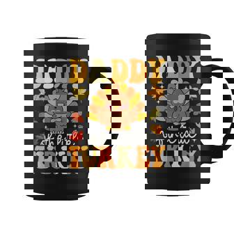Daddy Of The Little Turkey Thanksgiving Baby Shower Fall Coffee Mug - Thegiftio