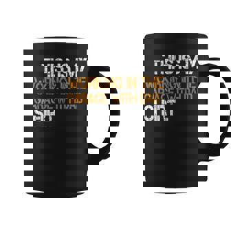 Daddy Son Matching This Is My Working In The Garage With Dad Coffee Mug - Thegiftio