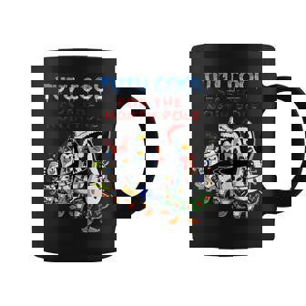 Dancing North Pole Penguins In Holiday Tutus Holiday Meme Tank Top Coffee Mug | Mazezy