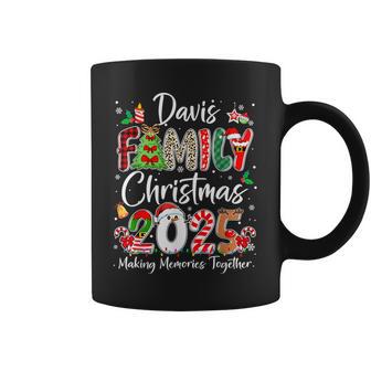 Davis Family Christmas 2025 Matching Pjs Xmas Squad Santa Coffee Mug - Thegiftio UK