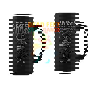 Dead Feet Still Dance Halloween Zombie Fun Coffee Mug | Mazezy