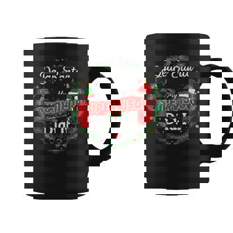 Dear Santa My Supervisor Did It Humor Office Work Graphic Print Coffee Mug - Monsterry