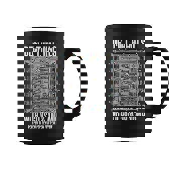 Deck The Halls With Guns & Ammo Coffee Mug | Mazezy